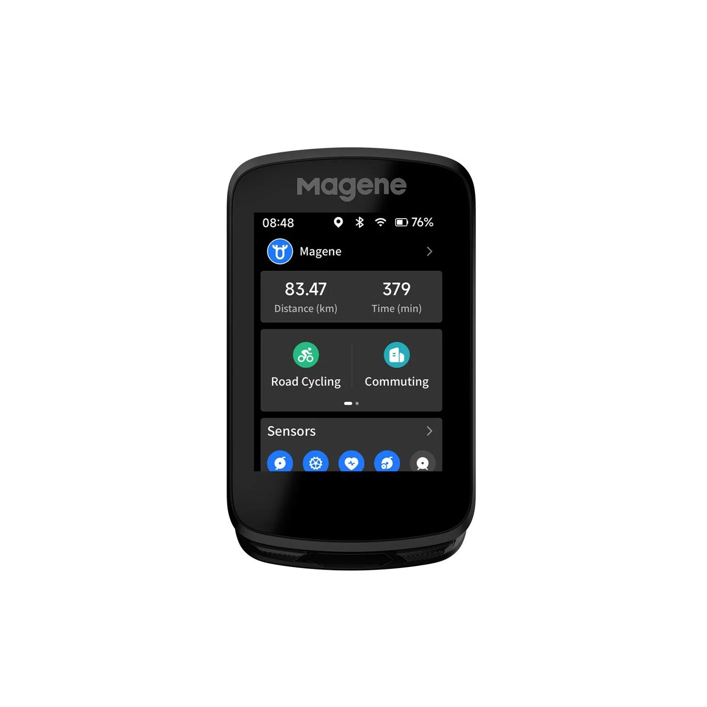 Ciclocomputador inteligente con GPS Magene C606