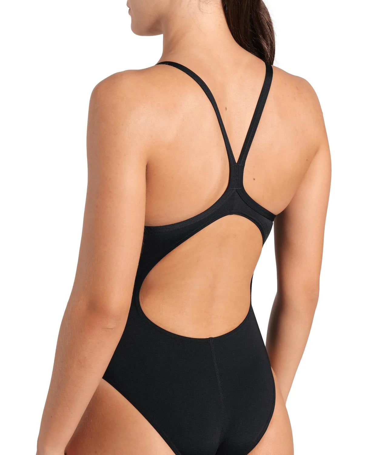Arena Women's Swimsuit Diamond Lightdrop Back - Black-Red