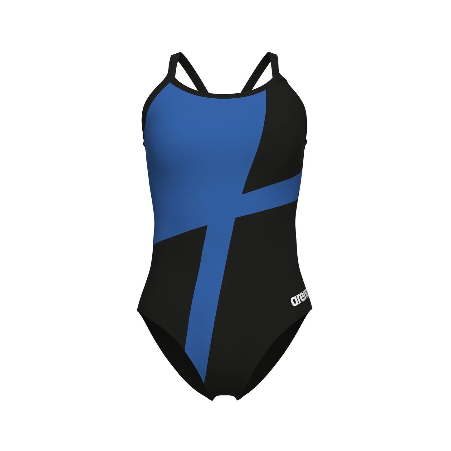 Arena Women's Swimsuit Diamond Lightdrop Back - Black-Royal
