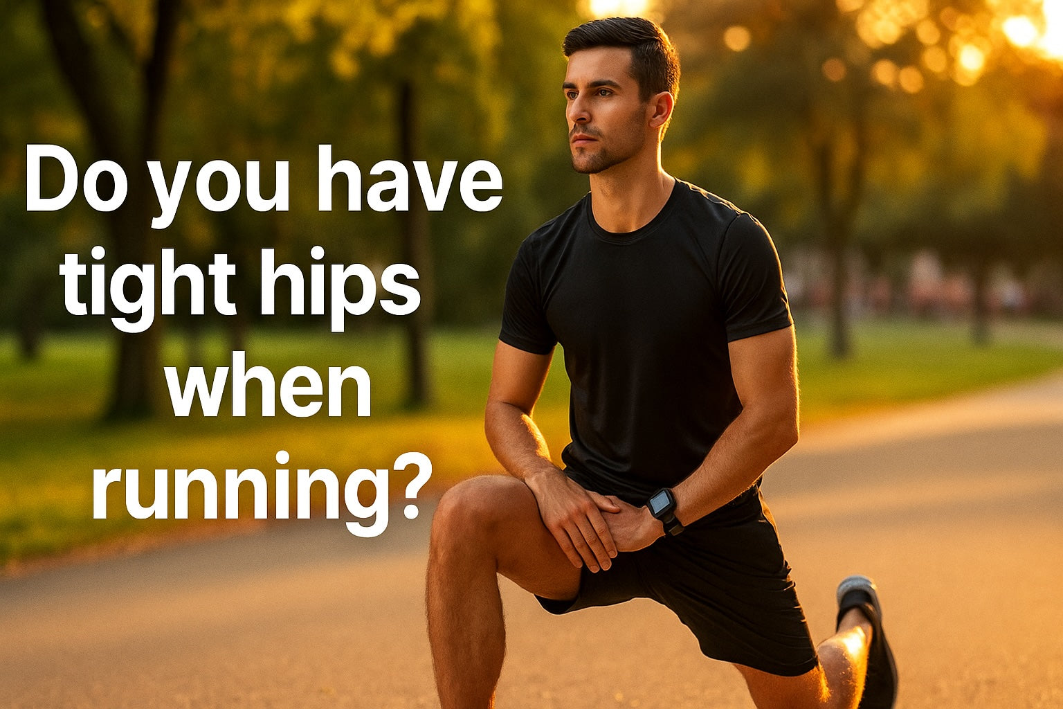 Running Back Hips ๐งโโ๏ธ Do you have tight hips when running? Release them with these exer ...