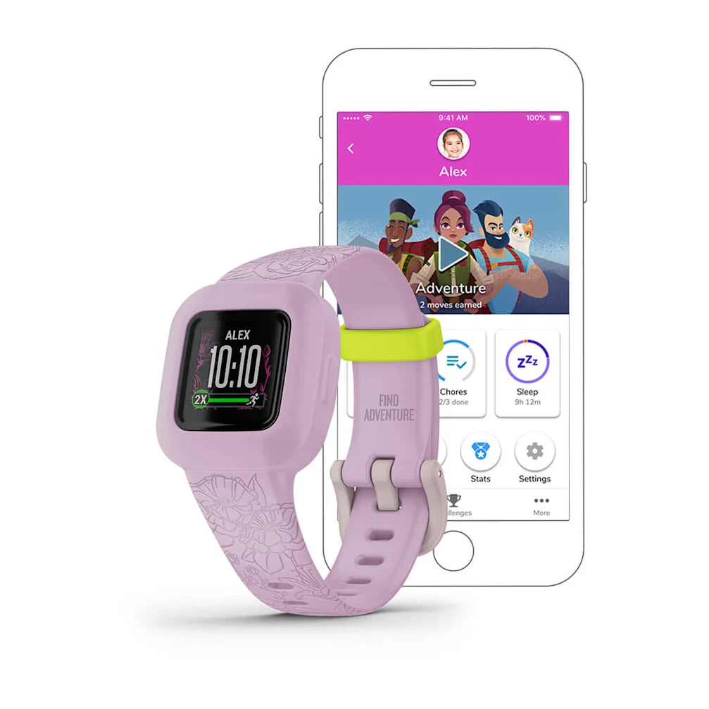 Garmin vivofit Jr. 3 Lila-Floral