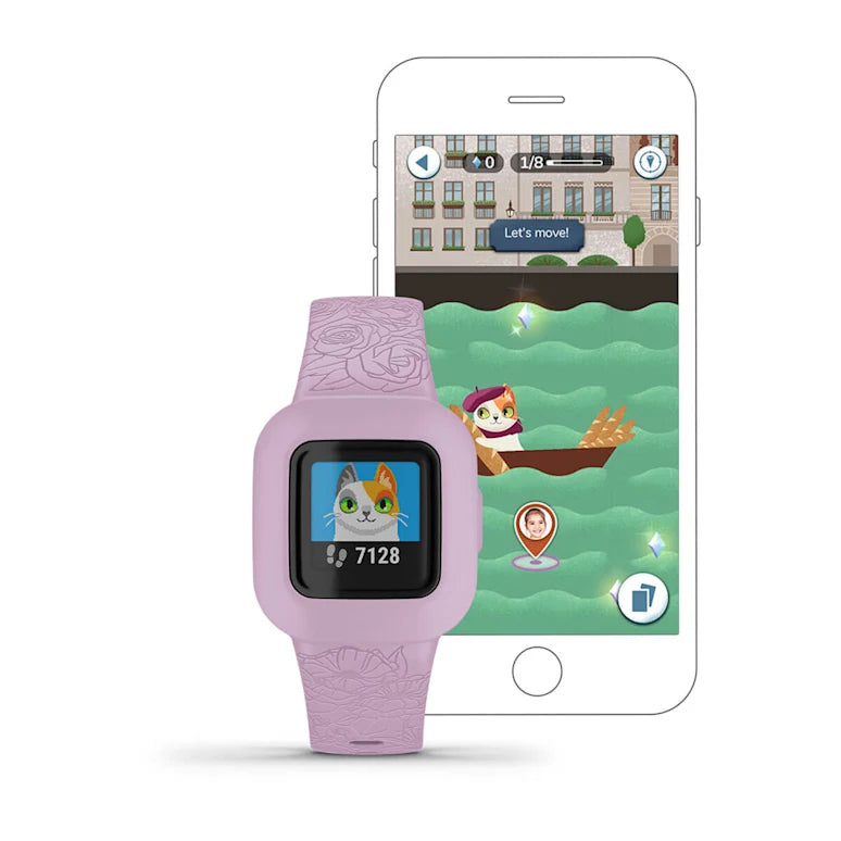Garmin vivofit Jr. 3 Lila-Floral