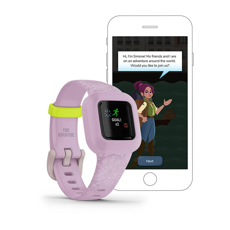 Garmin vivofit Jr. 3 Lila-Floral