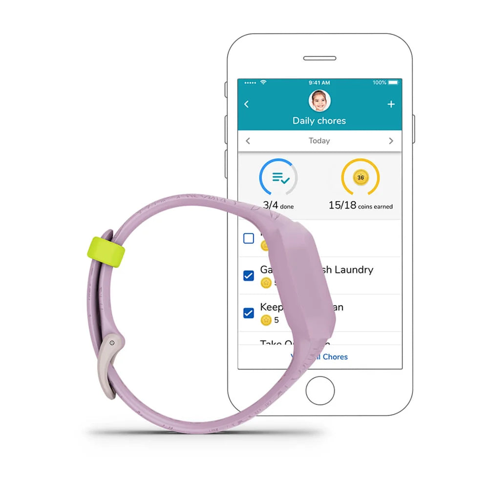 Garmin vivofit Jr. 3 Lila-Floral