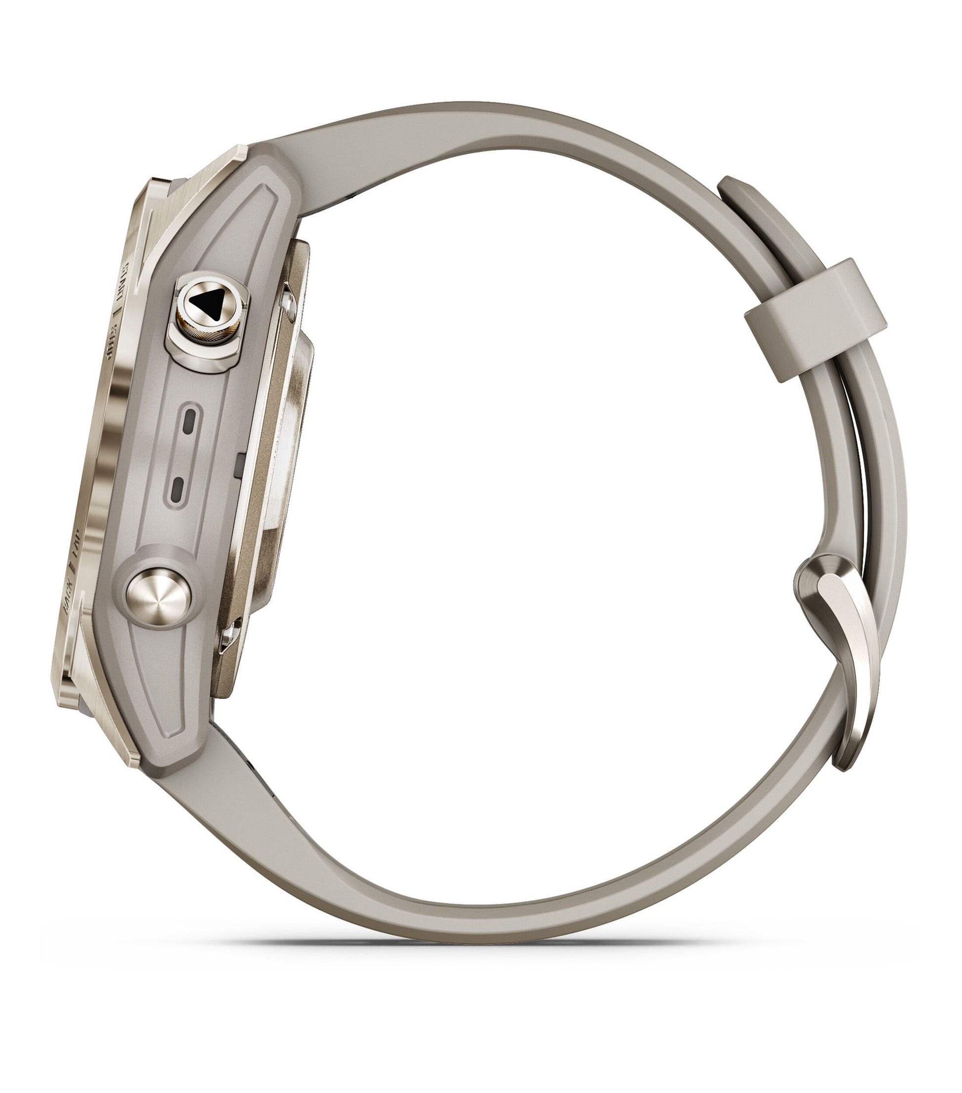 Garmin epix Pro Saphire Gen 2 Gold Light Sand Band - Side 2