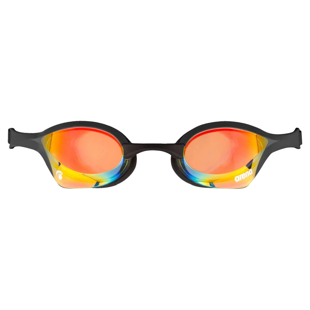 Google Arena - Cobra Ultra Espejo de color negro-naranja