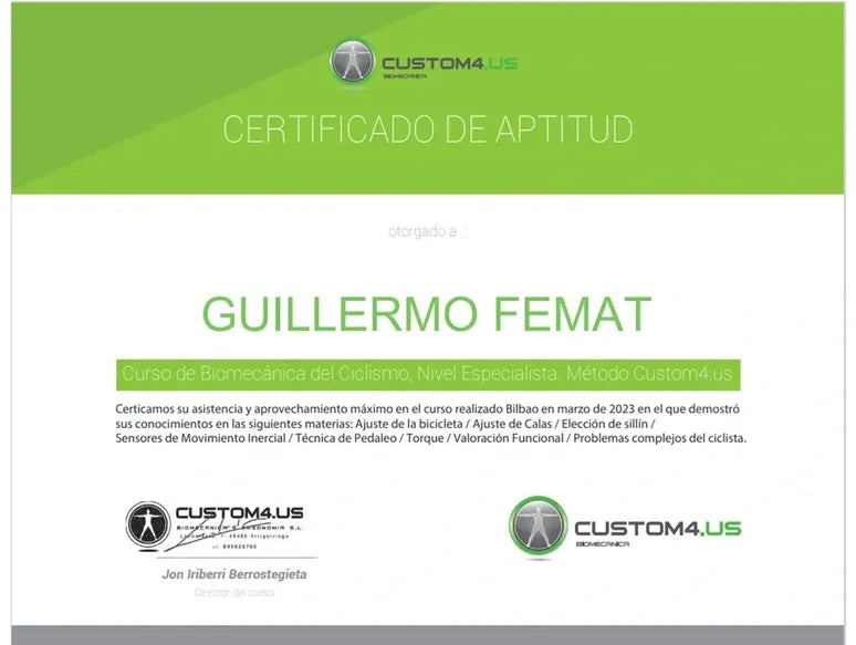 Memo Femat: Experto en Bike Fit