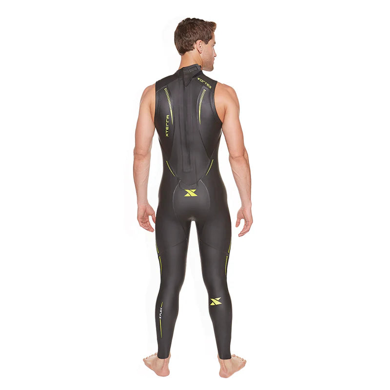 XTerra Men's Vortex Sleveless Wetsuit - back