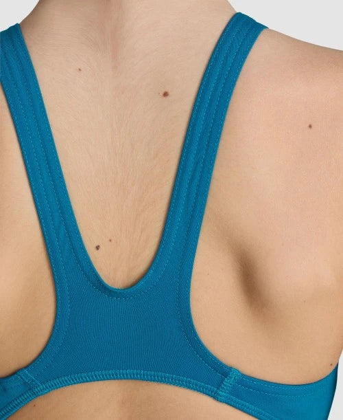 Traje de baño para niñas Arena Swim Tech Color Azul Cosmo
