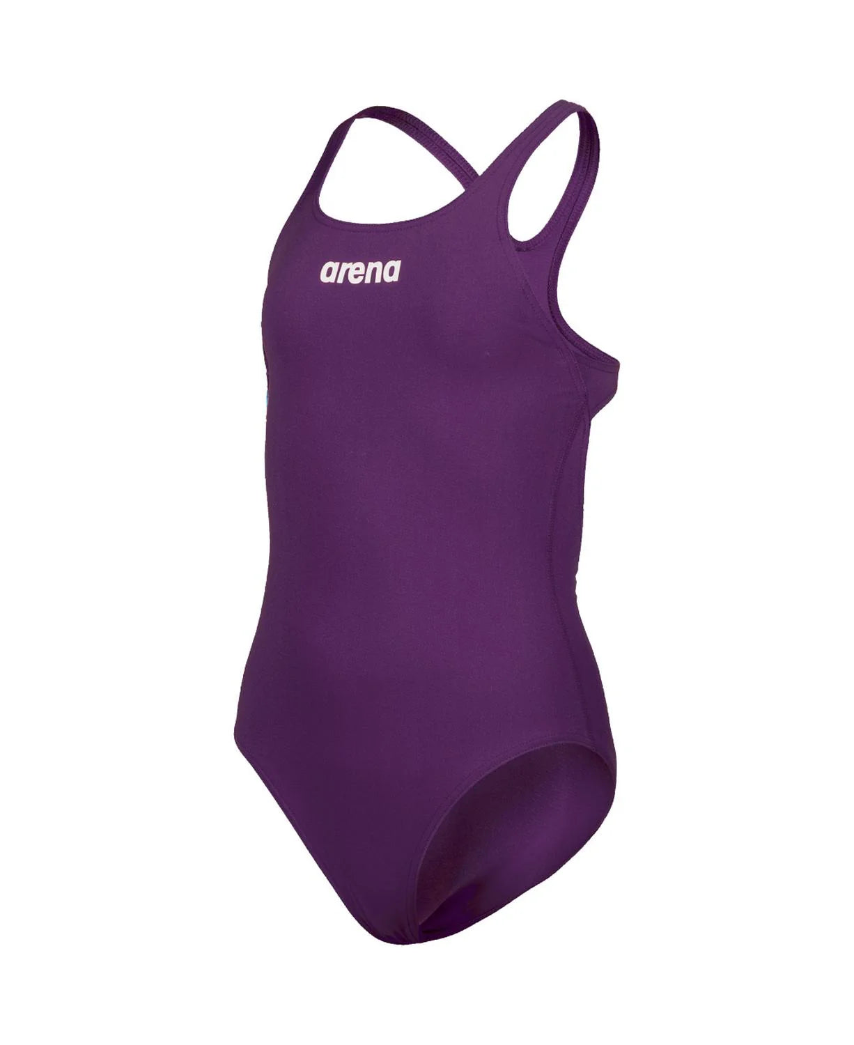 Arena Girls Team Swimsuit Swim Pro Solid Plum