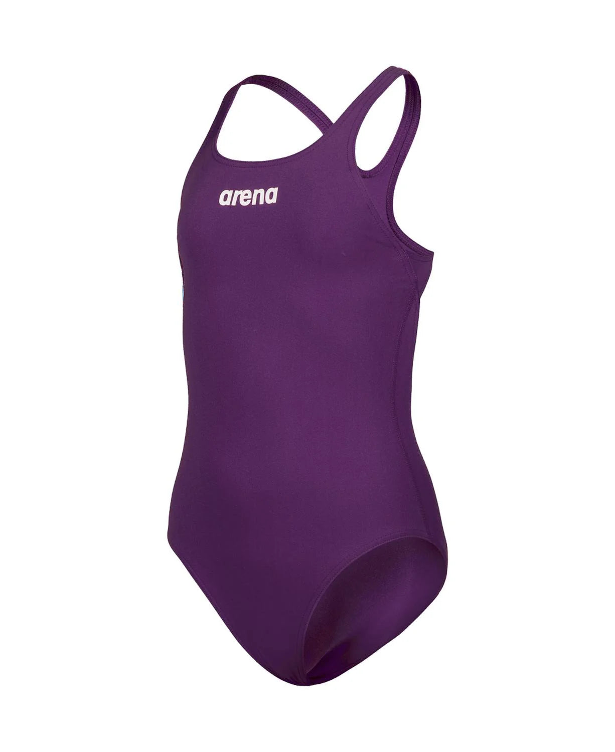 Arena Girls Team Swimsuit Swim Pro Solid Plum